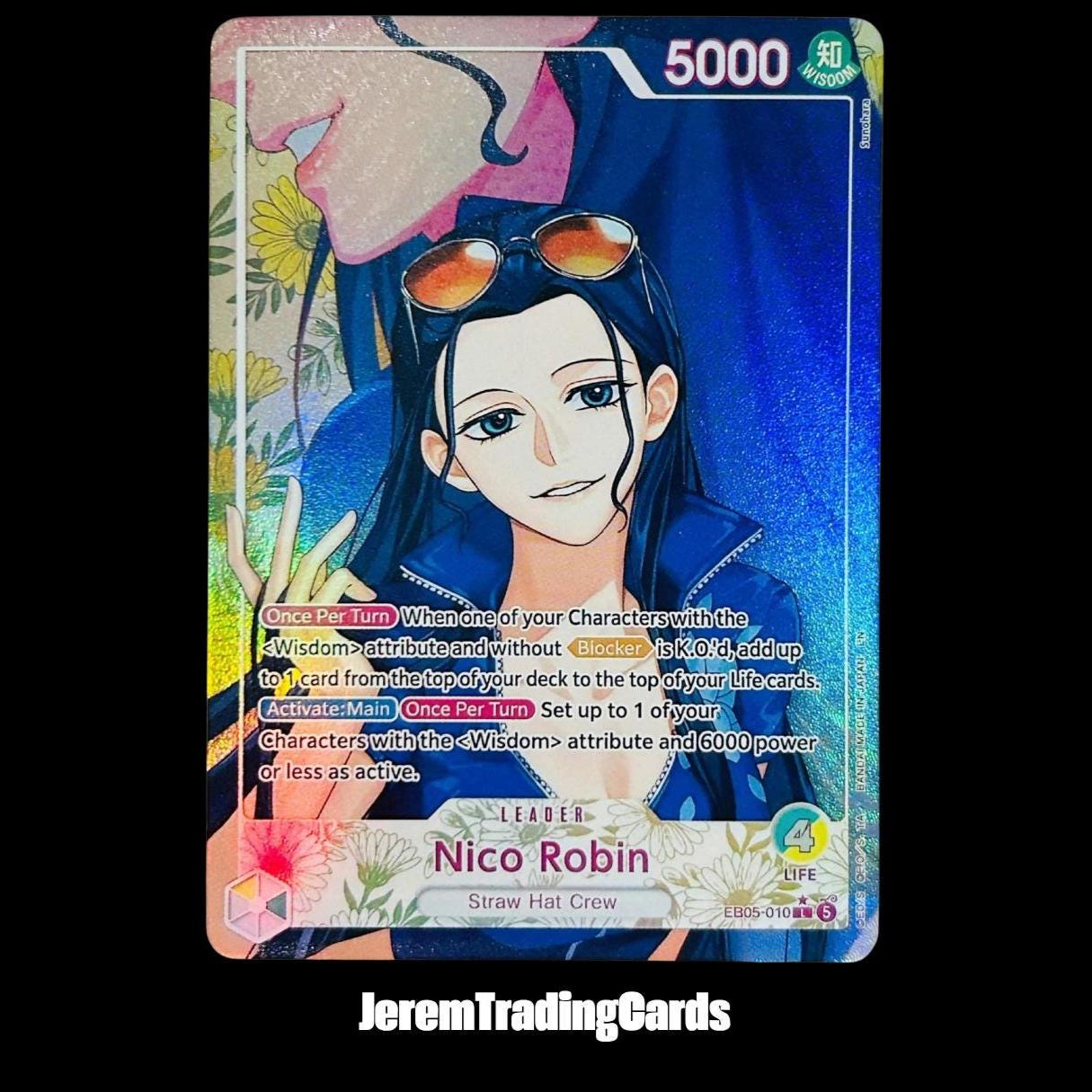 Nico Robin Leader Card - Etsy