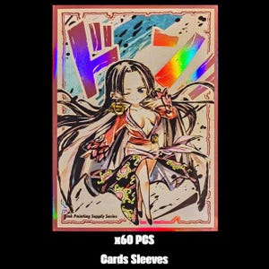 boa hancock card sleeves Ladies Festival One Piece Waifu Holographic Kado Supplies weekly league nights One Piece Trading Card Game