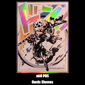 trafalgar law card sleeves Trafalgar Law Tcg Sleeves