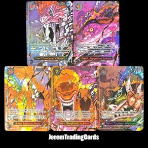One Piece God Pack Gorosei / Five Elders – Set de 5 cartas proxy personalizadas Anime Trading Card EN
