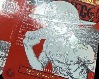 One Piece Luffy ST21-014 Prom Jump Magazine – 4 Custom Proxy Cards