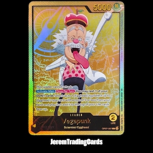 One Piece Leader Vegapunk OP07-097 Anime 25th Collection – Custom Proxy Anime Trading Card EN
