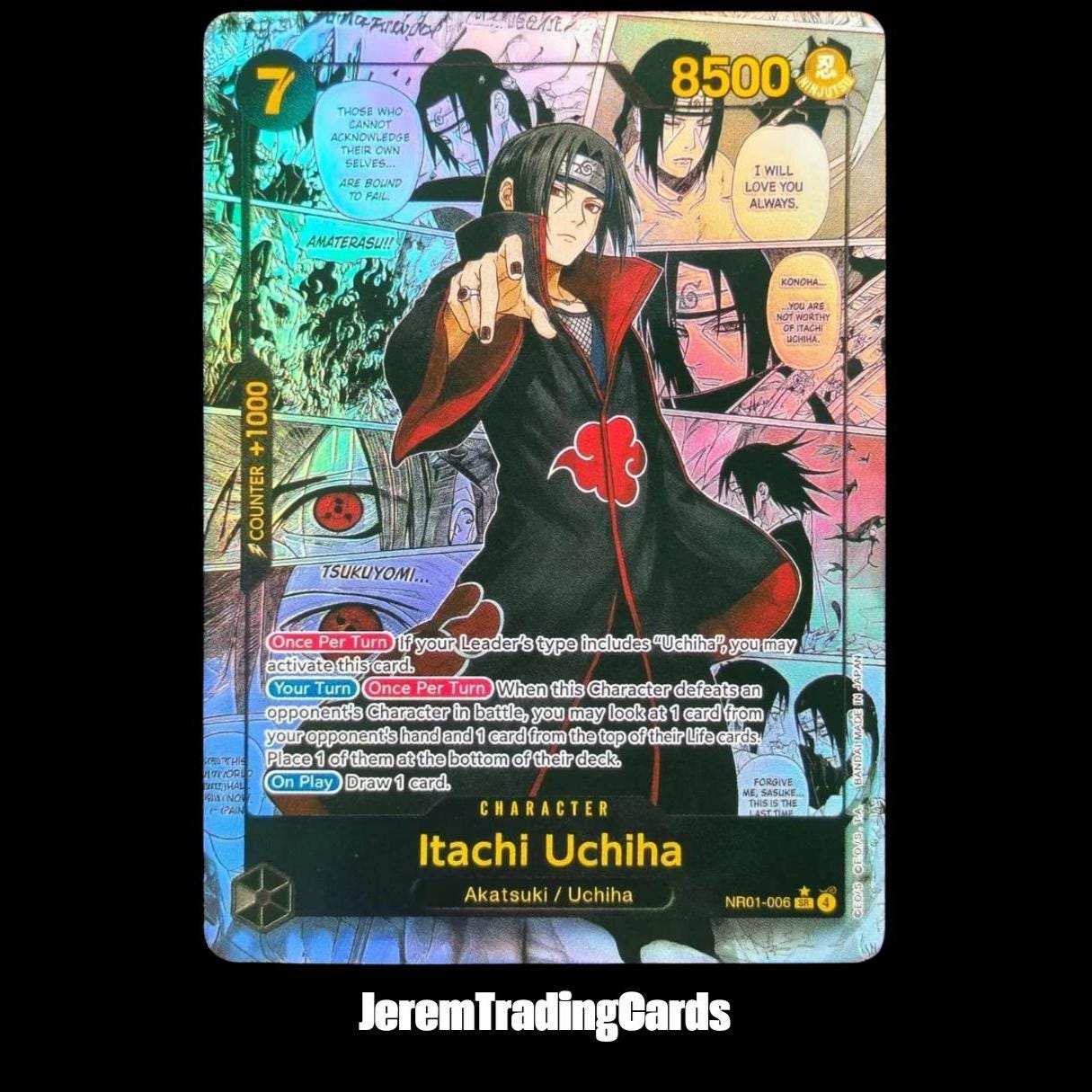 Itachi Uchiha Toy - Etsy