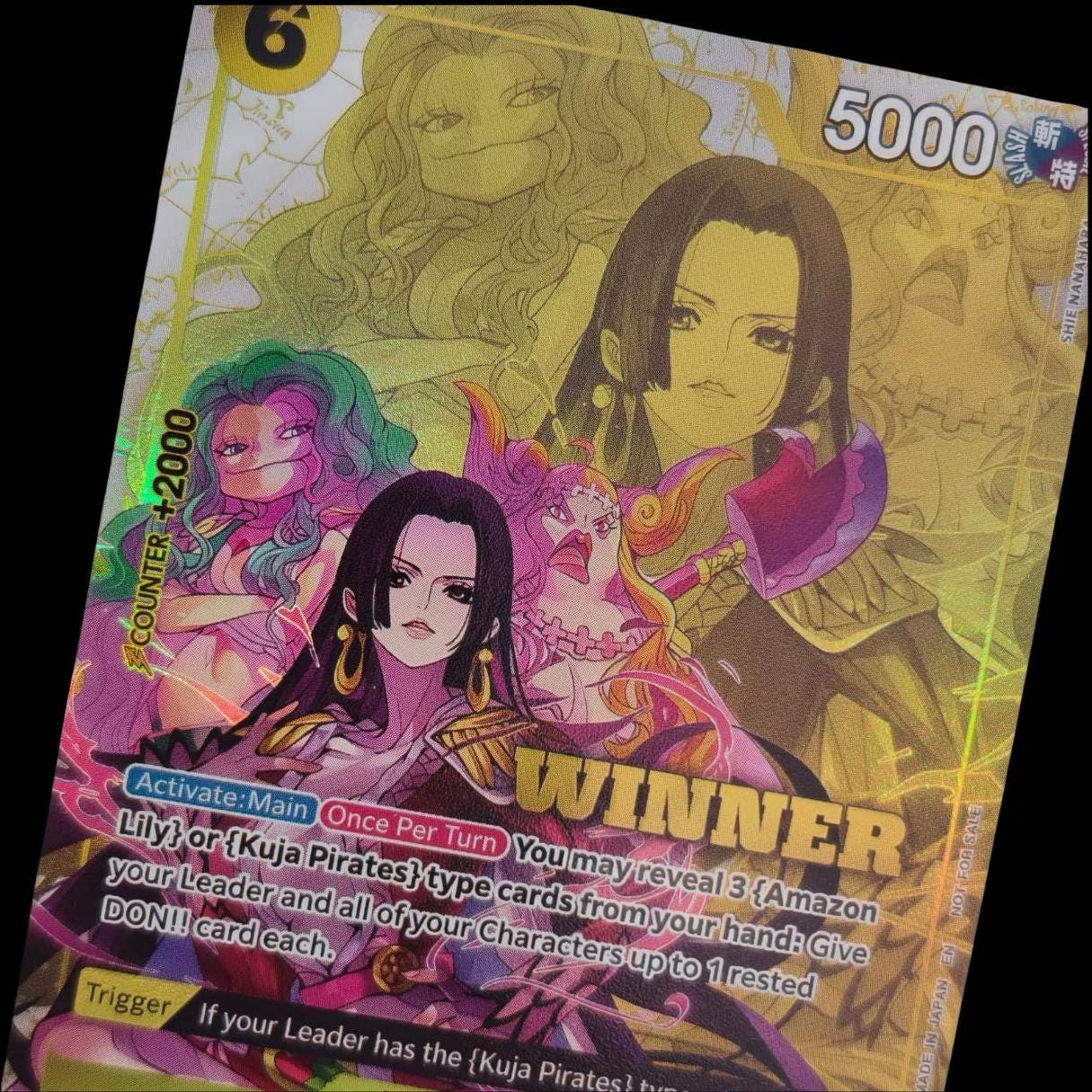 One Piece Gorgon Sisters OP14-105 Global Promo Winner Pack