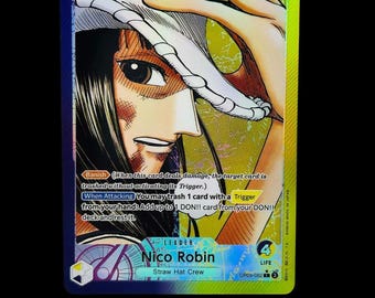 Custom One Piece Nico Robin Proxy Card OP09-062 – Lakers Style