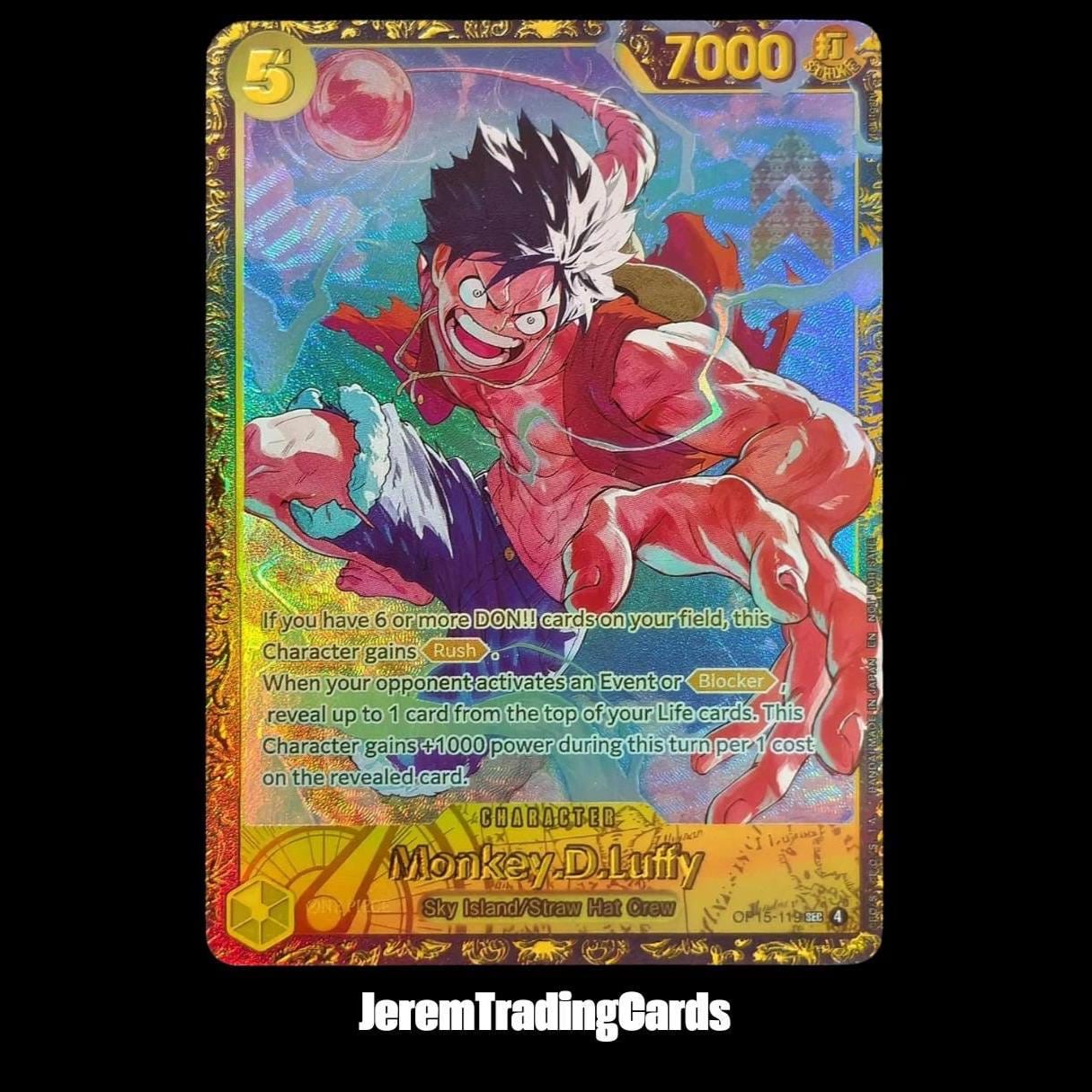 One Piece Luffy Championship - Etsy