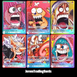 One Piece Alle Anführer Basis-Shop – 6 benutzerdefinierte Proxy-Karten Set Anime Sammelkarte JP