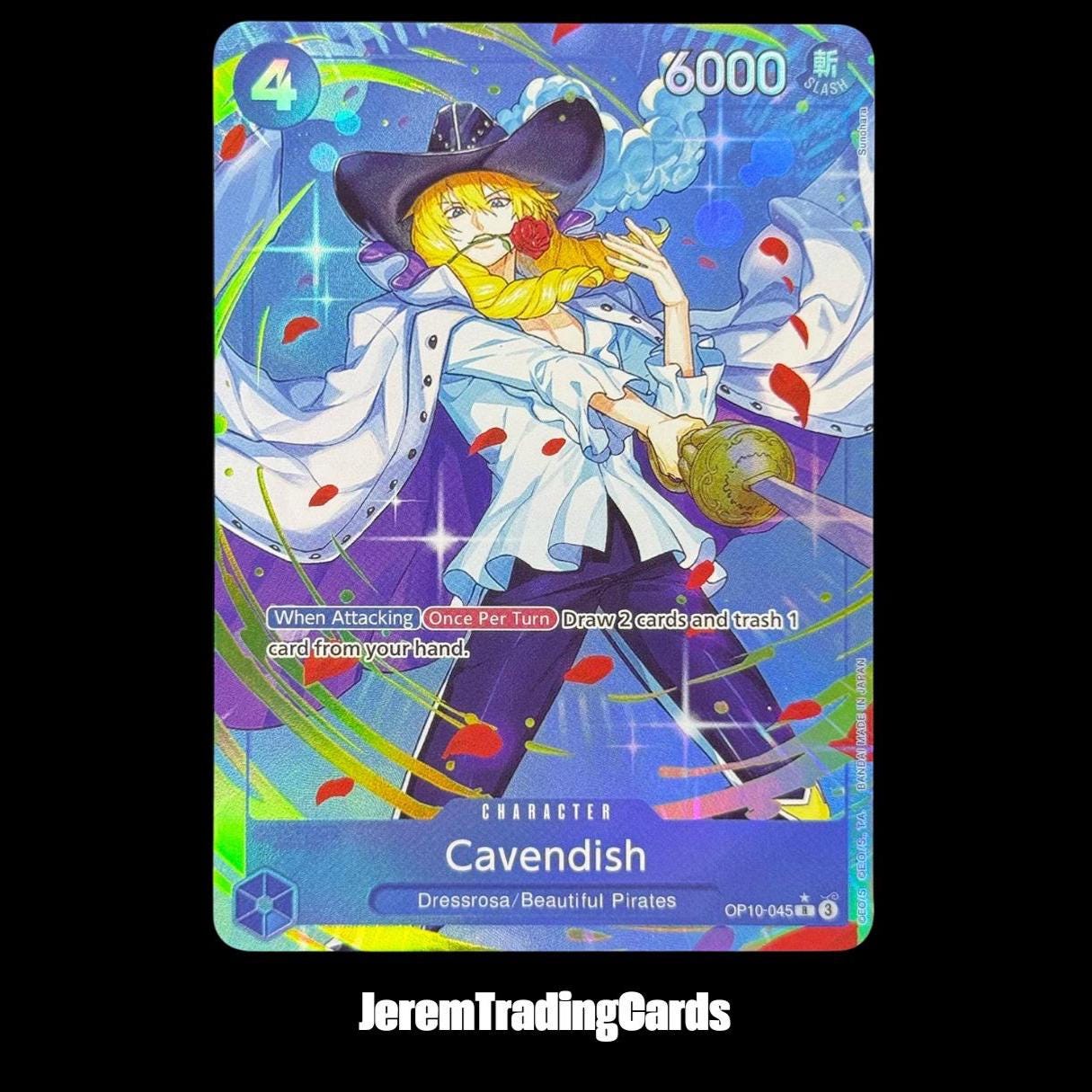 Cavendish One Piece Tcg - Etsy