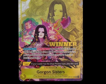 One Piece Gorgon Sisters OP14-105 Global Promo Winner Pack One Piece Gorgon Sisters OP14-105 Global Promo Winner Pack