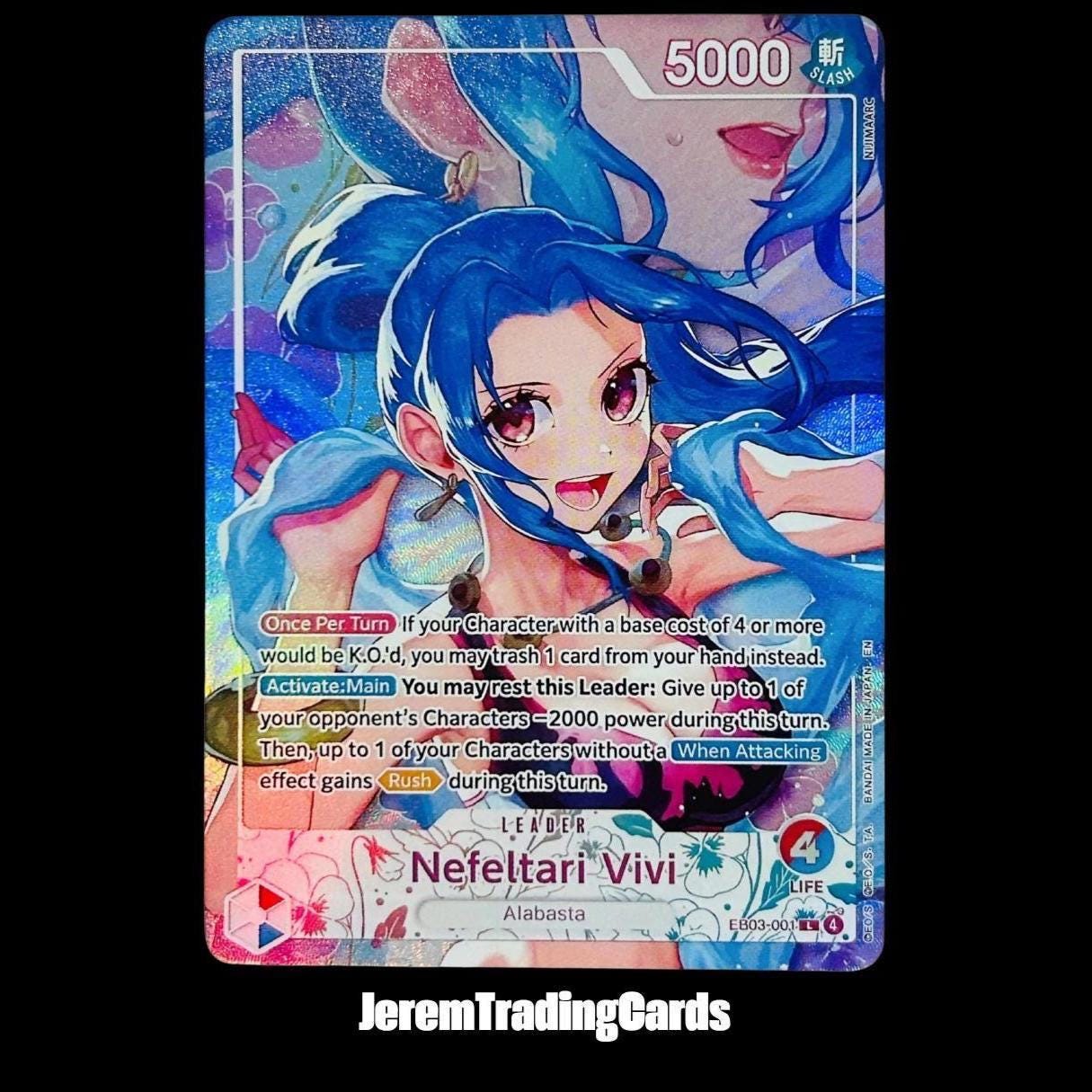 One Piece Card Game Vivi - Etsy