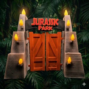 Jurassic park gate - Etsy 日本