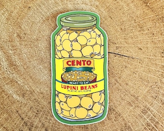 Italian Lupini Beans Sticker