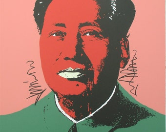 Andy Warhol Lithograph Mao Zedong 94