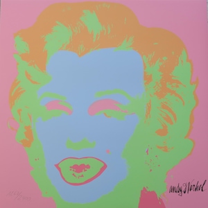 Andy Warhol Lithograph Marilyn Monroe SALE