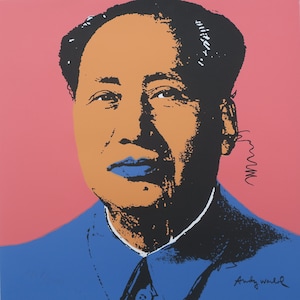 Andy Warhol signierte Mao Zedong 92