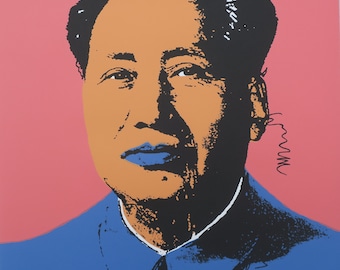 Andy Warhol signed Mao Zedong 92
