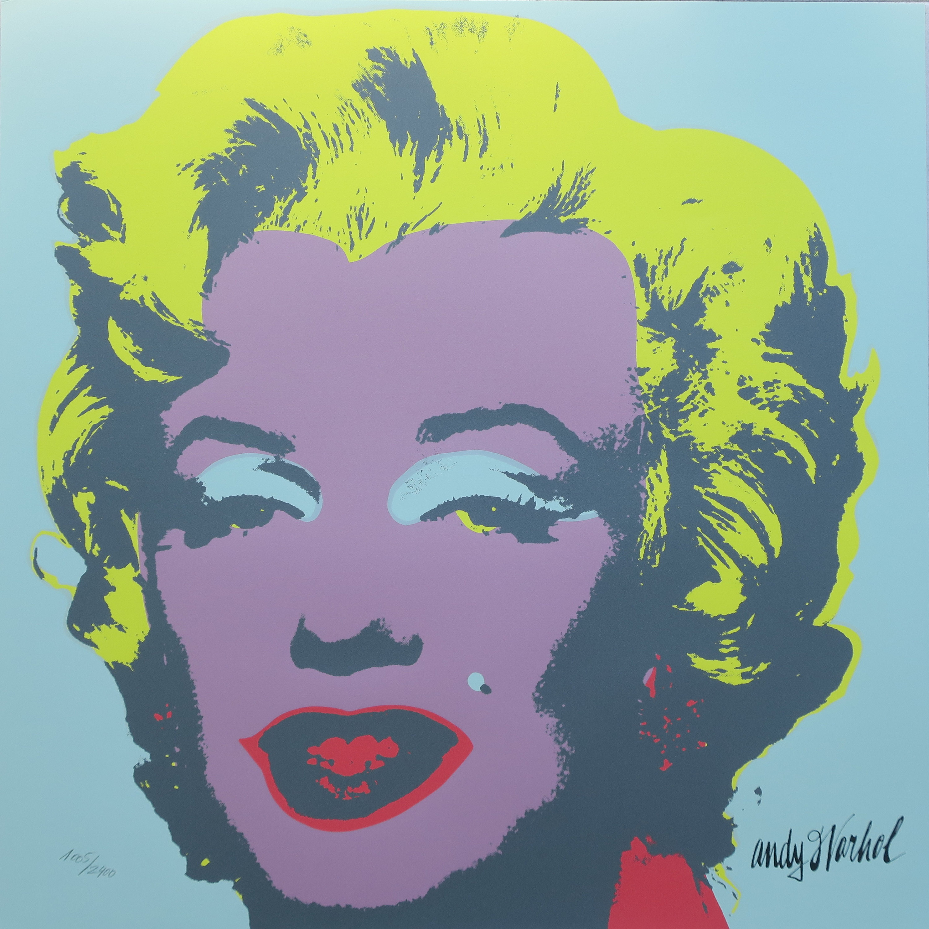 Lithographie Andy Warhol Marilyn Verte - Certificat 003, Signée Et Numérotée - 29/04/2022