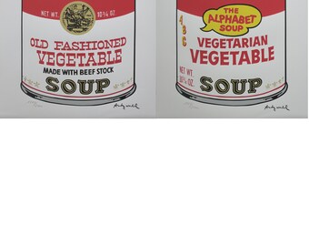 アンディ・ウォーホル「キャンベルスープ10個II」2400部限定版