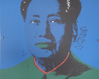 Andy Warhol signed Mao Zedong 99