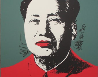 Andy Warhol Mao Zedong Lithograph 95
