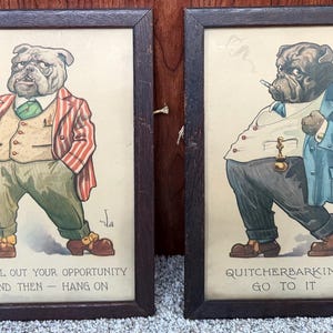 Rare antique bulldog - Etsy 日本