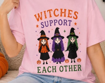 Halloween Shirt | Witch Tee | Spooky Season | Retro Graphic | Witchy Vibes