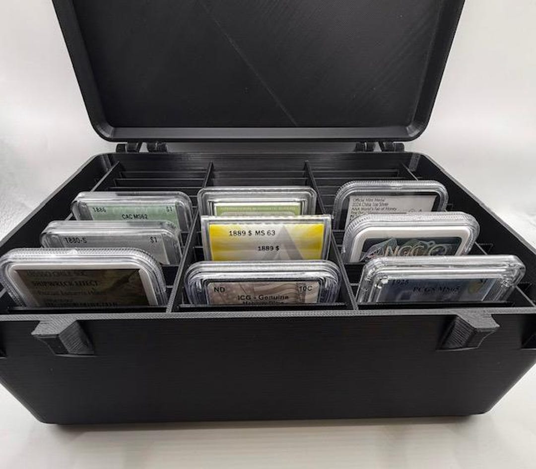 Gold Filing Case Silver, Gold, Coin Slab Case - Etsy