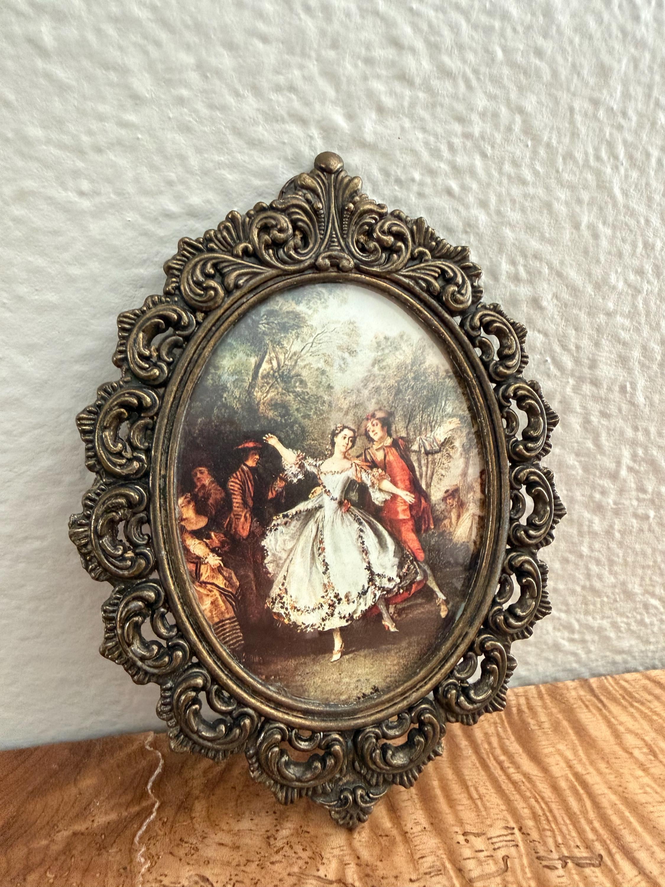 Vintage Convex Mirror Oval - Etsy