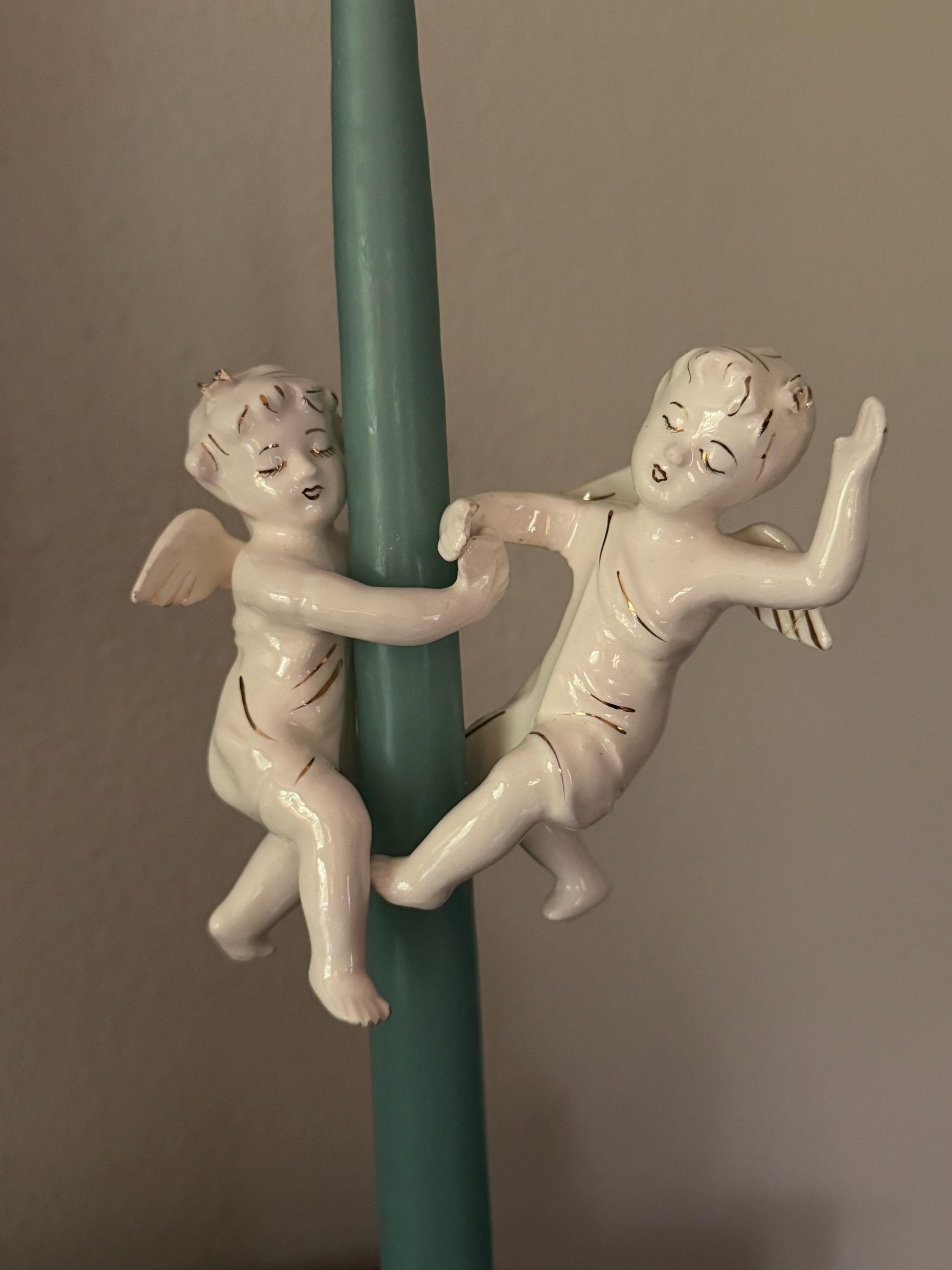Vintage Japan Ceramic Candle - Etsy