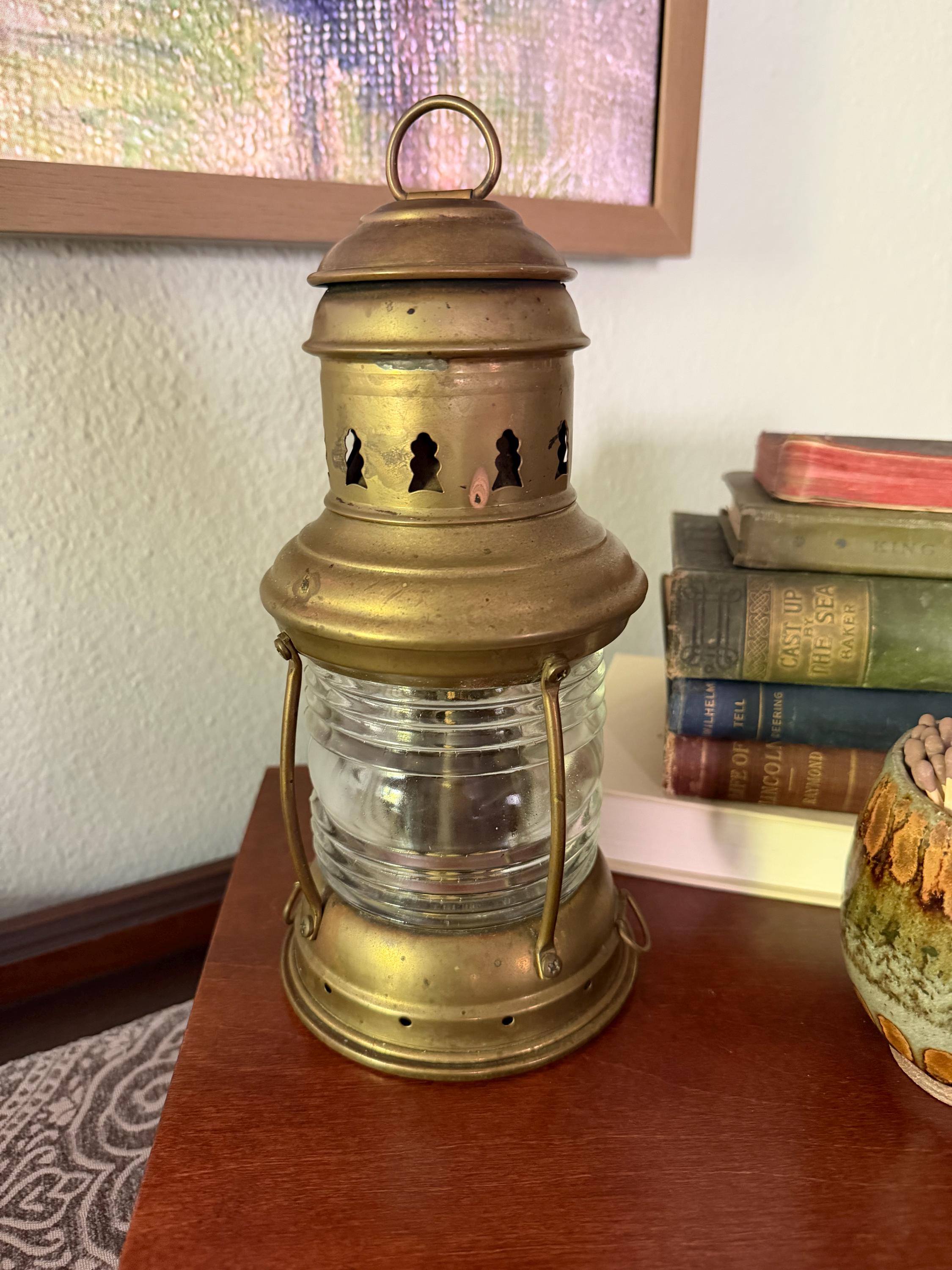 Antique Anchor Lantern - Etsy