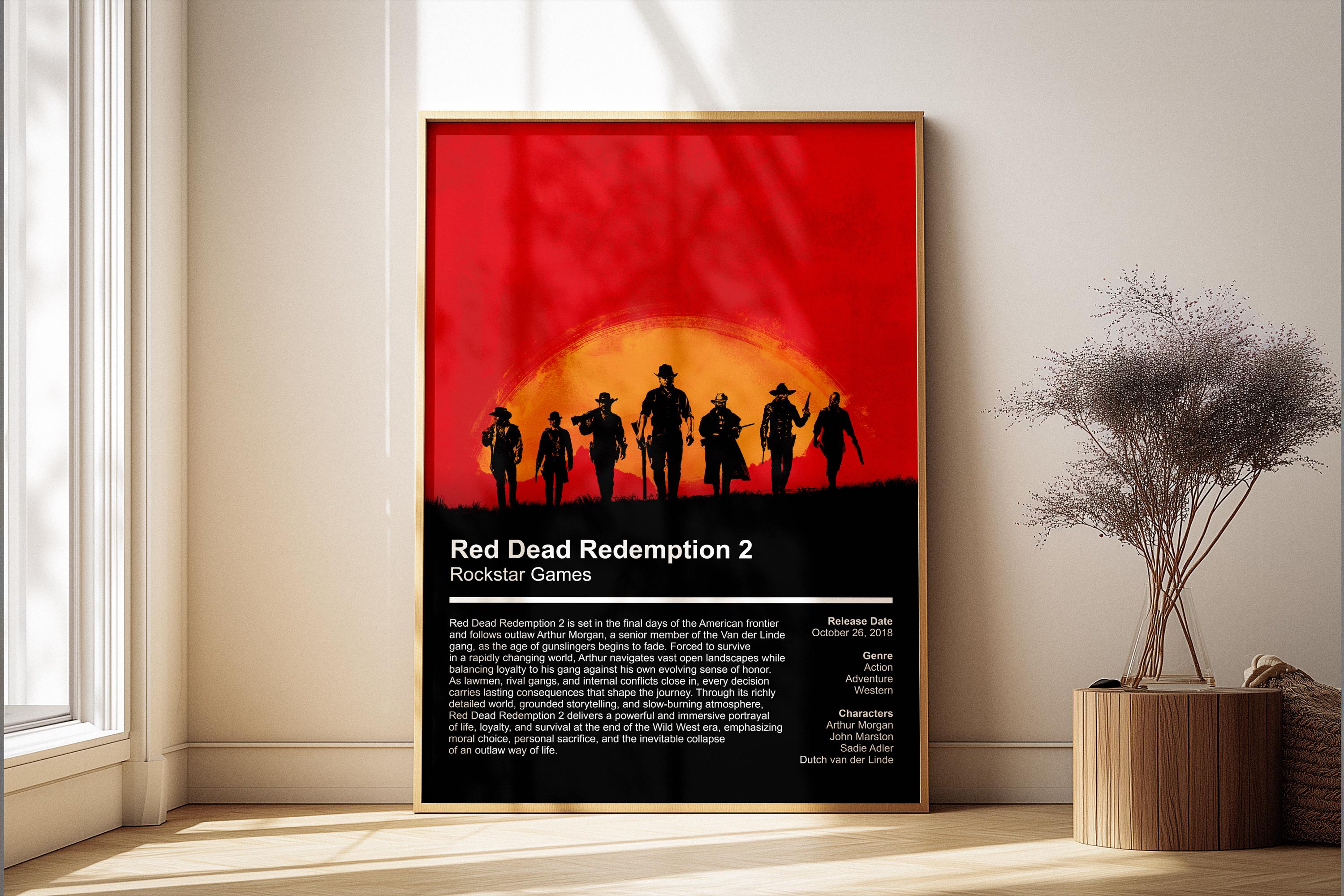 Red dead redemption 2 - Etsy 日本