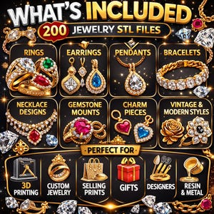 3d printing jewelry files