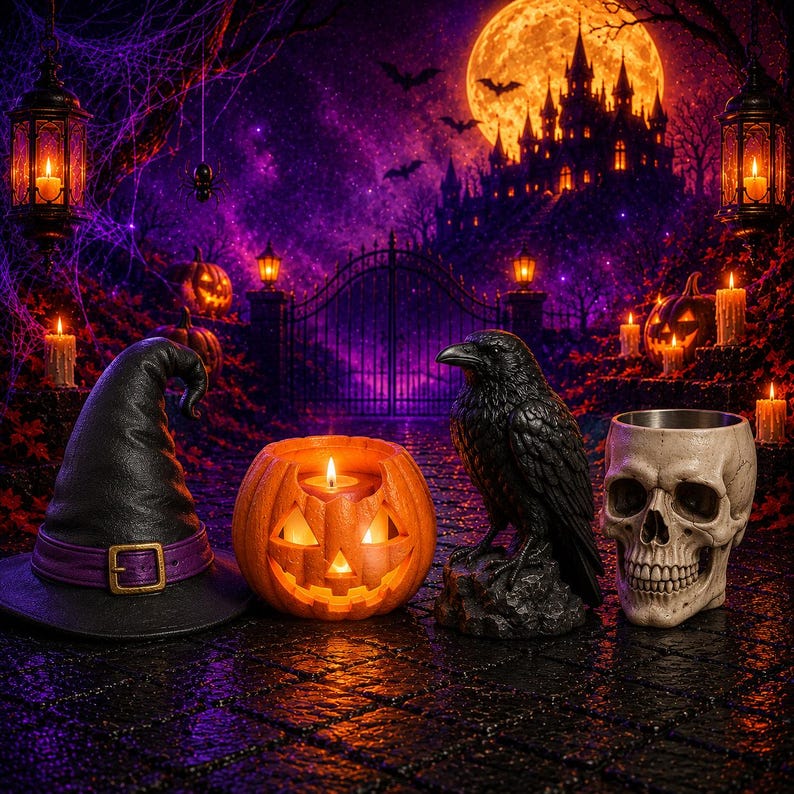 printable halloween decoration files
