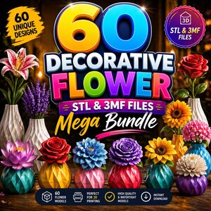 flower stl files