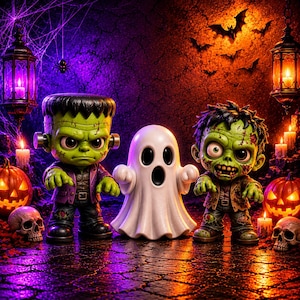 halloween figure toys stl files