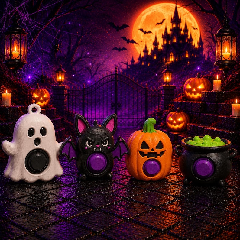 halloween clicker stl files