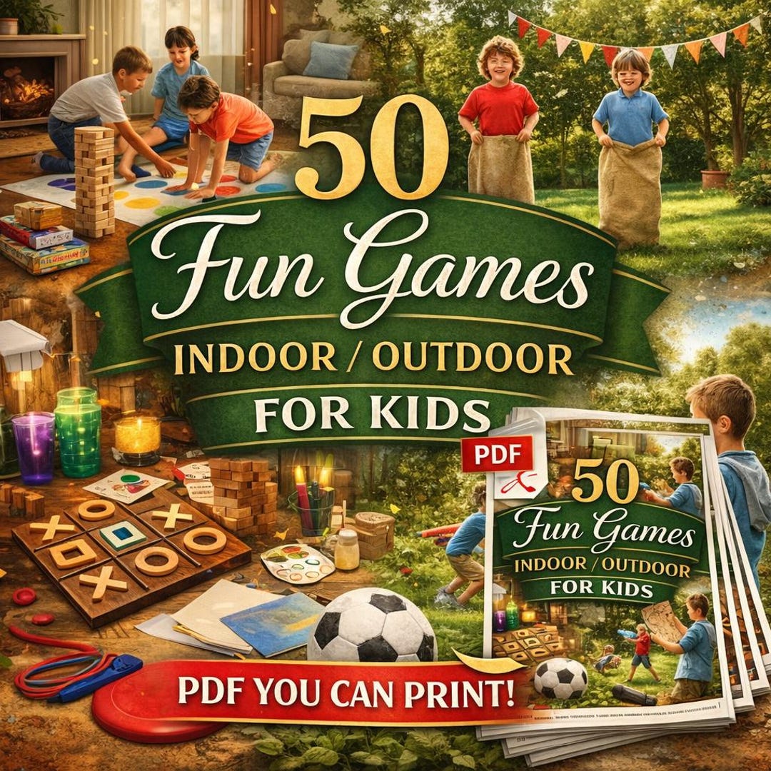 50 Fun & Easy Kids Club Activities (ages 4–10) - Etsy UK