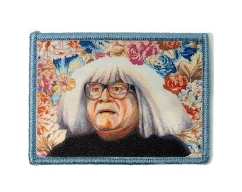 Parche termoadhesivo de Frank - Parche de Danny DeVito para chaqueta y gorra