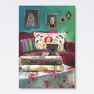 Hell Hath No Fury - Stephen King - Art Print - Book Art - The Dark Tower - IT - Still Life Painting - Carrie - Horror - Misery - Firestarter