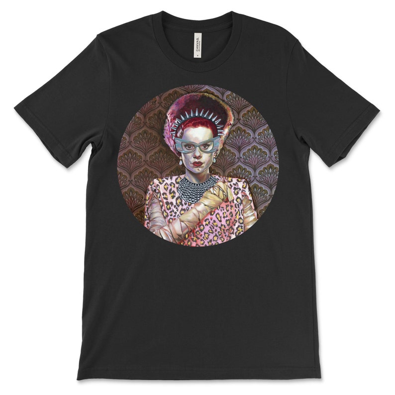 Frankensteins brud Graphic Tee: Klassisk skräcktröja bild 1