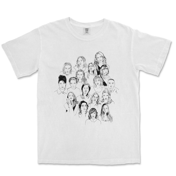 90s Women Alternative Rock T-Shirt: Feminist Music Tee, Grunge Style