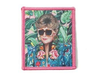 Blanche Iron On Patch - Golden Girls Patch for Jacket and Hat