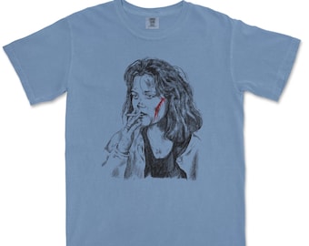 Heathers T-Shirt - Winona Ryder Smoking, funny 80s tee