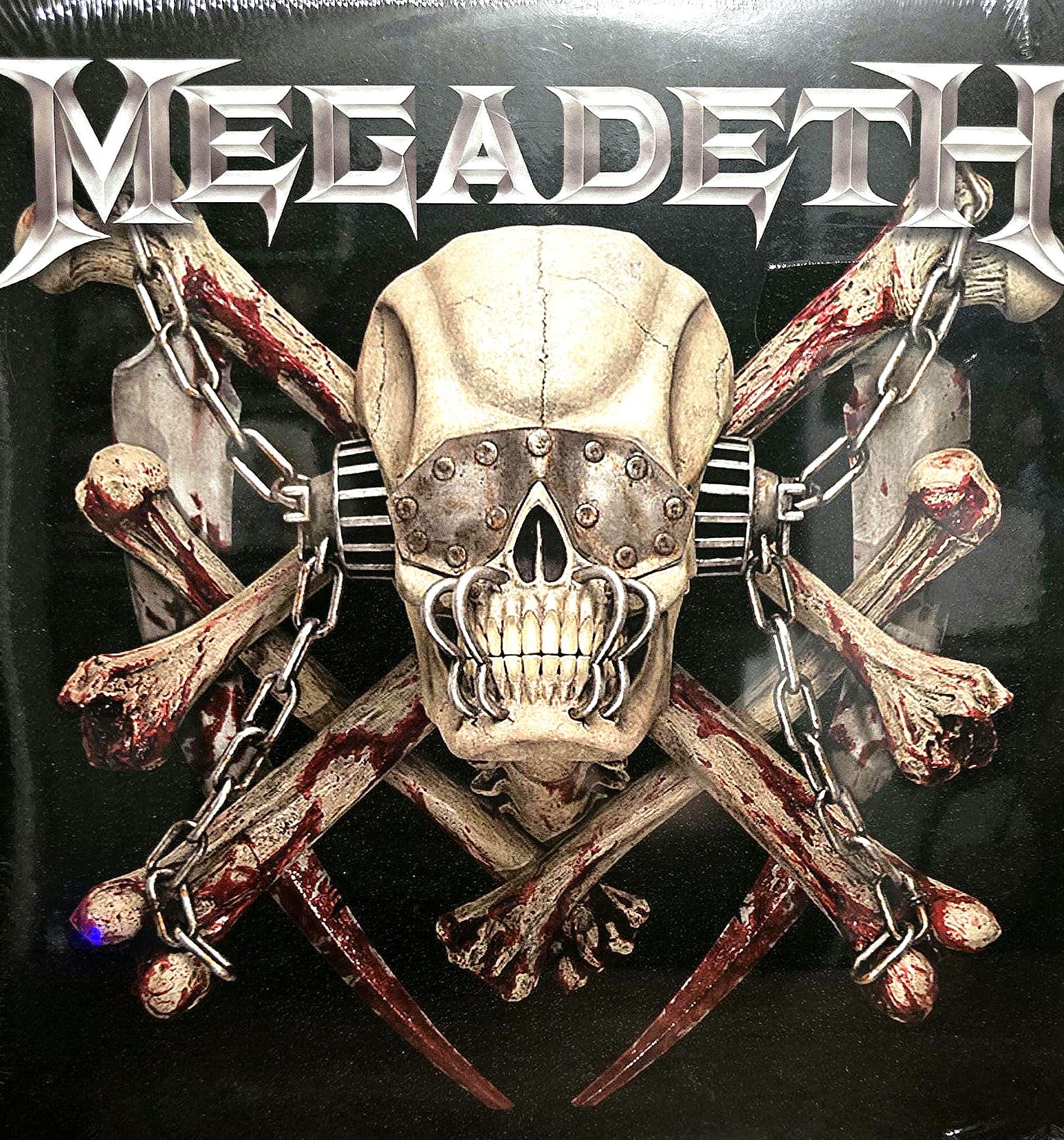 レコード MEGADETH,メガデス,直筆サイン入り,新品レコード,アナログ盤