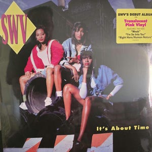 SWV It's About Time Vinyl LP, Factory Sealed Record from 2010s