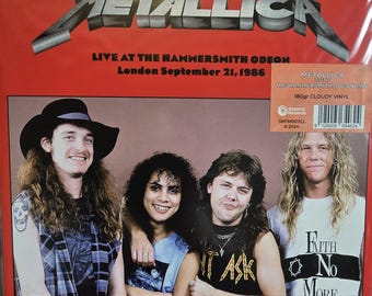 Metallica Live At Hammersmith Vinilo LP