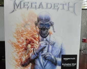Portada de vinilo con litografía homónima de Megadeth