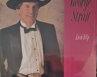 George Strait Livin It Up Vinilo LP