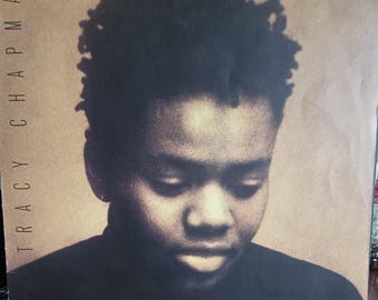 Zelfgetitelde vinyl-lp Tracy Chapman, eerste persing 1988