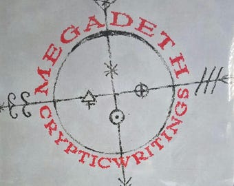 Megadeth Cryptic Writings-vinyl-lp